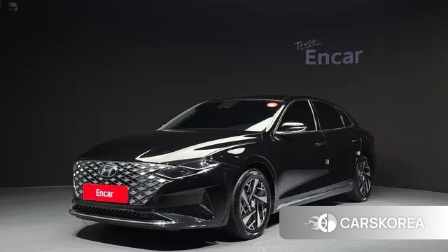 Hyundai The New Grandeur IG Hybrid 2020 Черный из Кореи