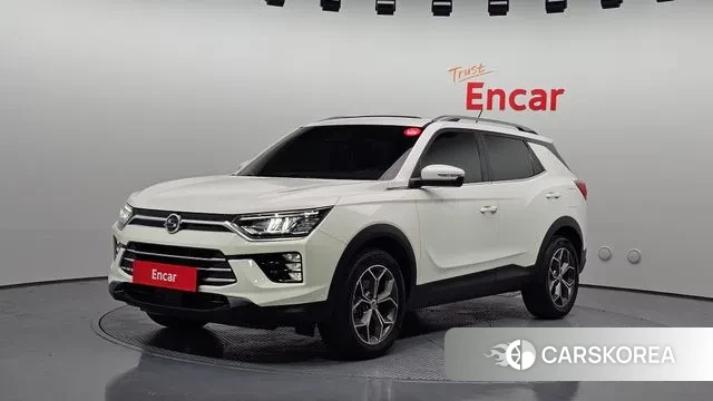 Ssangyong Beautiful Korando 2021 Белый из Кореи
