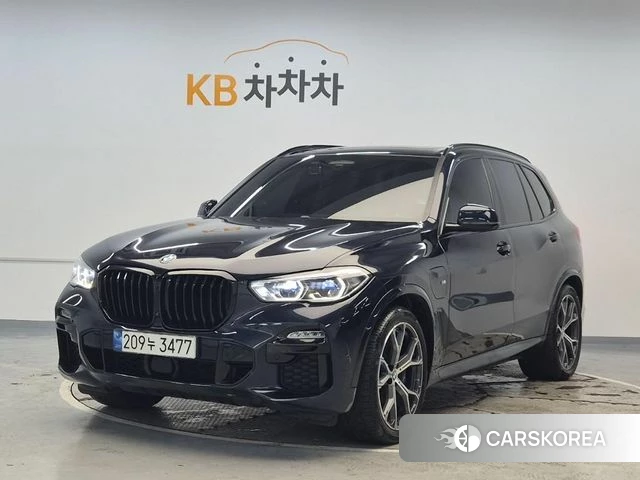 BMW X5 (G05) 2021 Черный из Кореи