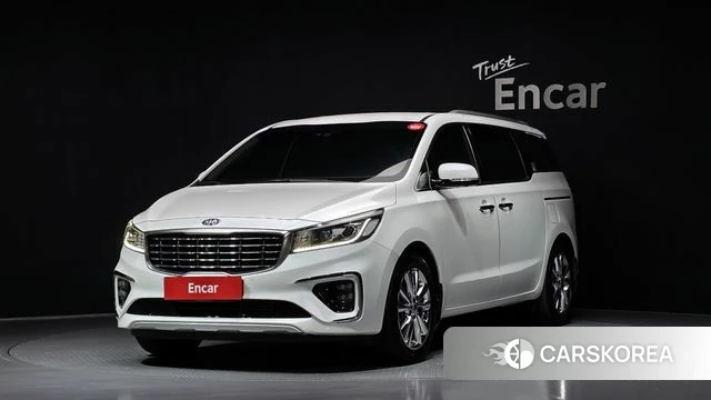 Kia The New Carnival 2019 Белый из Кореи
