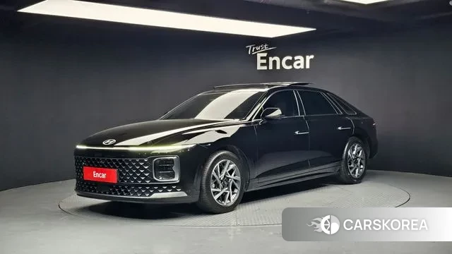 Hyundai Grandeur (GN7) 2023 Черный из Кореи