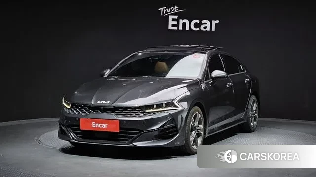 Kia K5 3rd generation 2021 Серый из Кореи