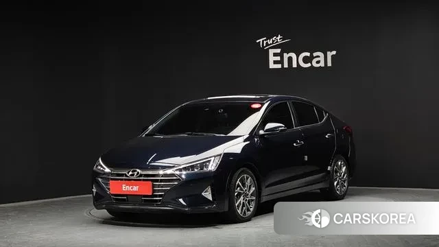 Hyundai The New Avante AD 2019 Синий из Кореи