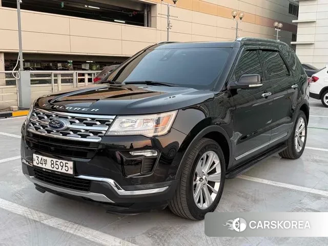 Ford Explorer 2019 Черный из Кореи