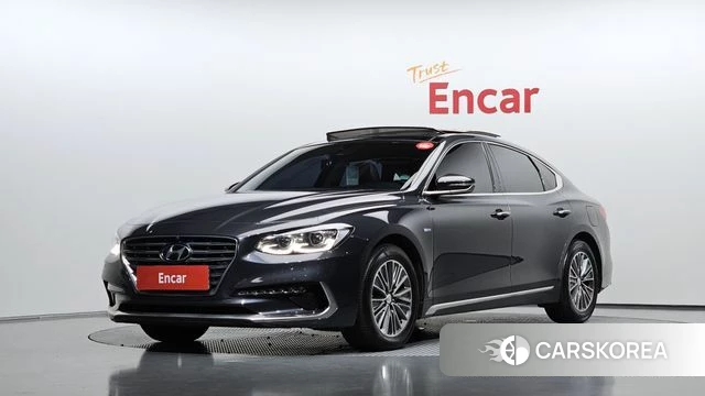 Hyundai Grandeur IG Hybrid 2018 Серый из Кореи