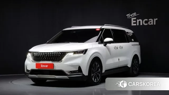 Kia Carnival 4th generation 2023 Белый из Кореи