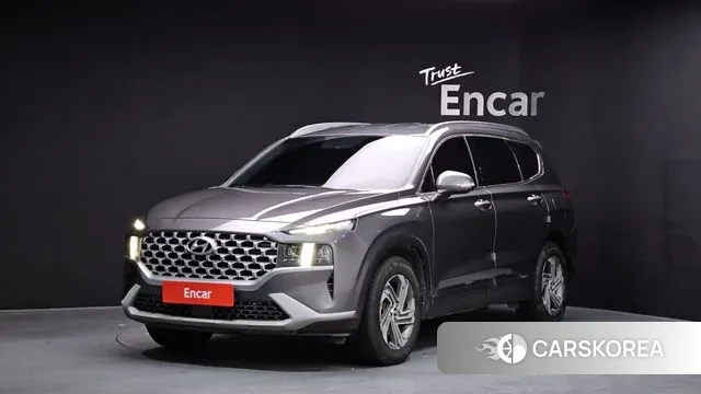 Hyundai The New Santa Fe 2020 Серый из Кореи