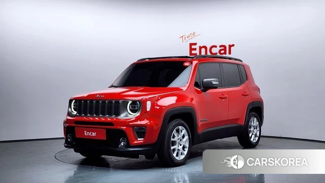 Jeep Renegade 2020 Красный из Кореи