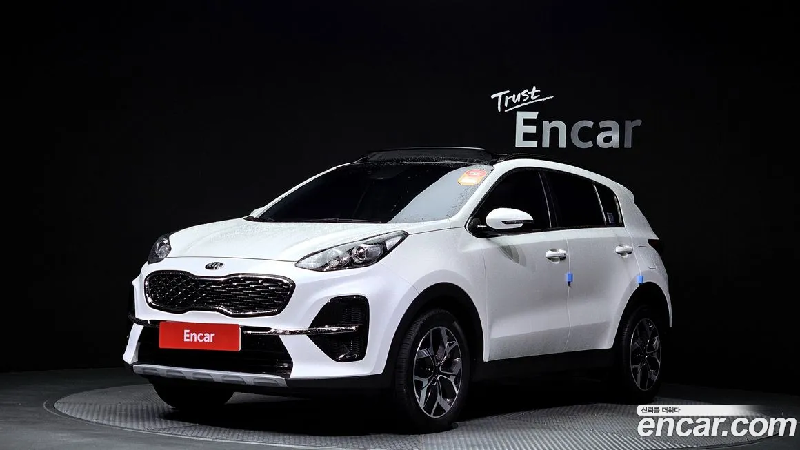 Kia Sportage The Bold 2020 Белый из Кореи