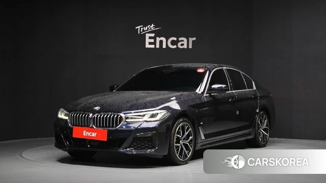 BMW 5 Series (G30) 2020 Черный из Кореи