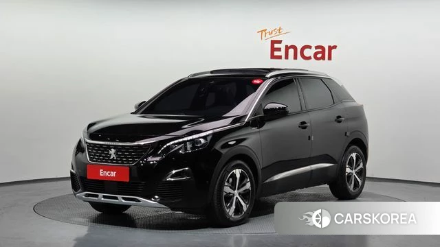 Peugeot 3008 second generation 2021 Черный из Кореи