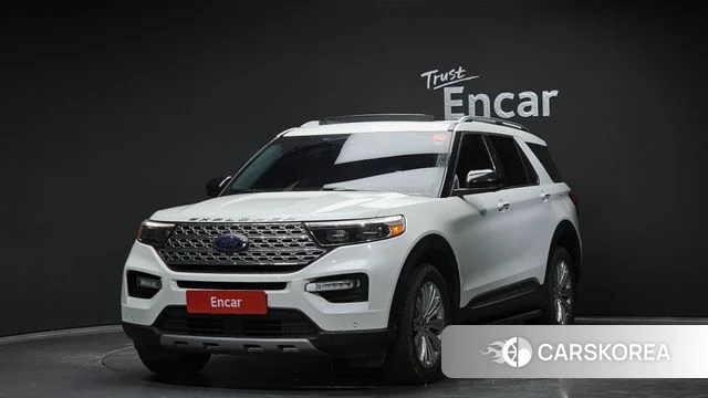 Ford Explorer 6th Generation 2020 Белый из Кореи