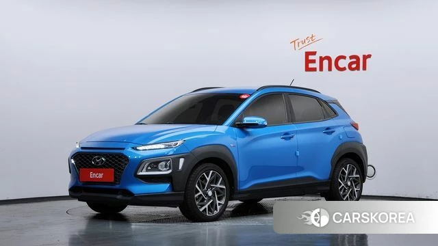 Hyundai Kona Hybrid 2019 Синий из Кореи