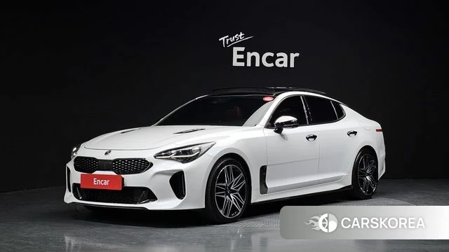 Kia Stinger 2018 Белый из Кореи