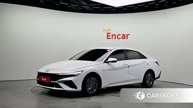 Hyundai The New Avante (CN7) 2023 Белый из Кореи