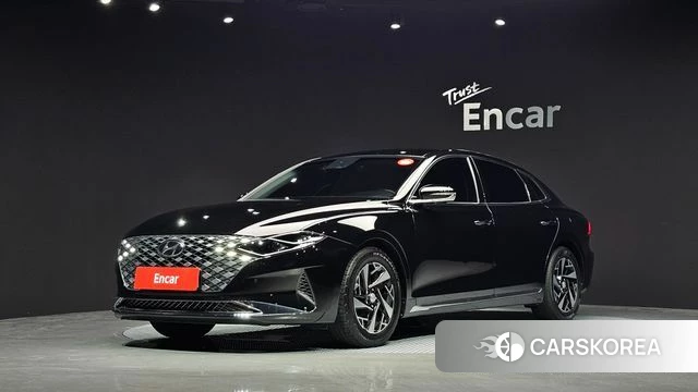 Hyundai The New Grandeur IG Hybrid 2020 Черный из Кореи