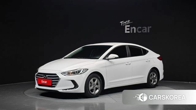 Hyundai Avante AD 2018 Белый из Кореи