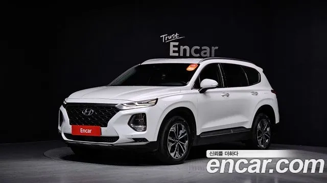 Hyundai Santa Fe TM 2018 Белый из Кореи