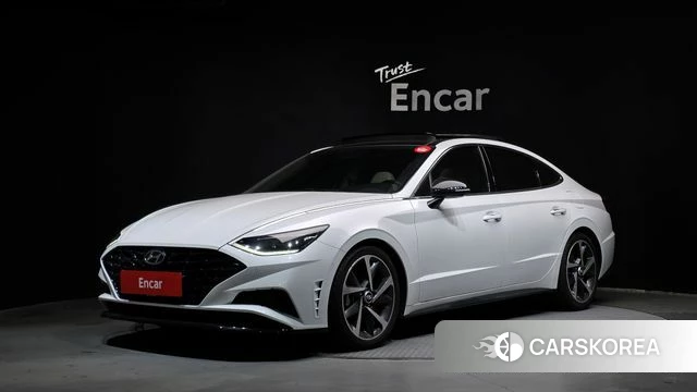 Hyundai Sonata (DN8) 2020 Белый из Кореи