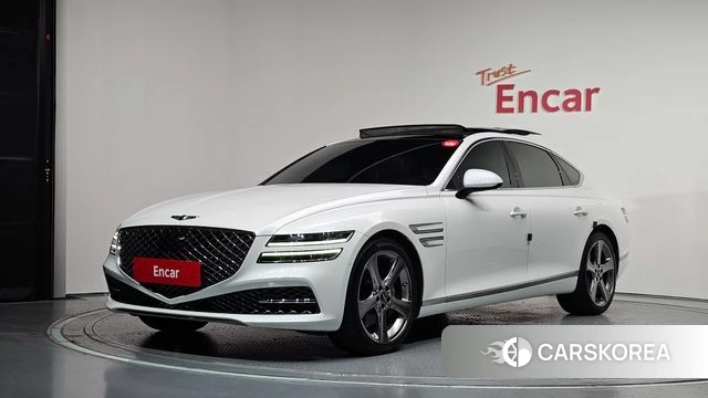 Genesis G80 (RG3) 2021 Белый из Кореи