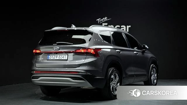 Hyundai The New Santa Fe 2021 Серый из Кореи