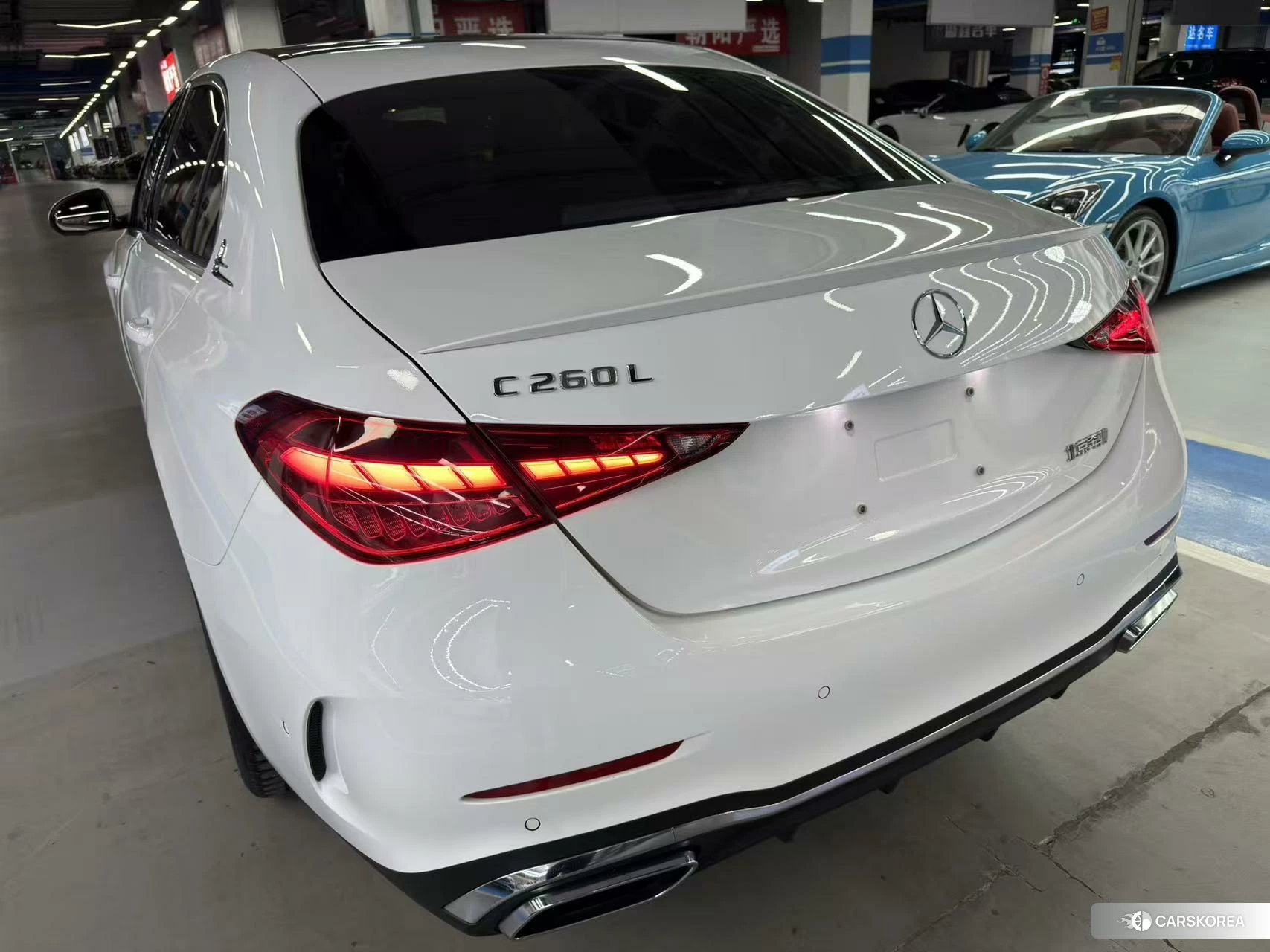 Mercedes-Benz Class C 2022 Белый из Китая