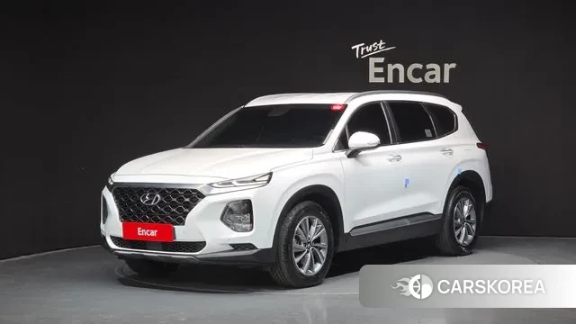 Hyundai Santa Fe TM 2020 Белый из Кореи