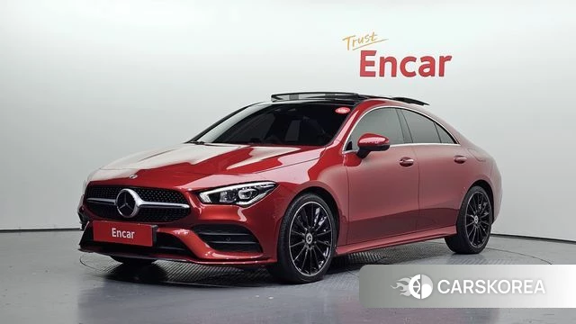 Mercedes-Benz CLA-Class C118 2023 Красный из Кореи