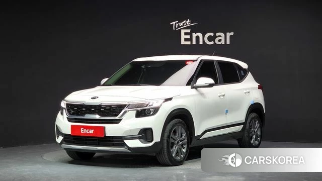 Kia Seltos 2021 Белый из Кореи