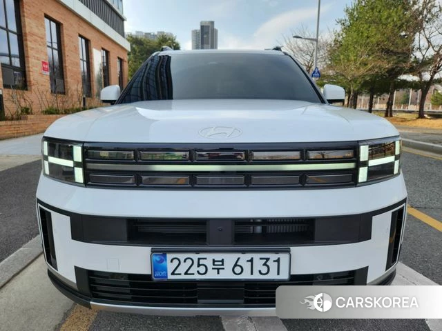 Hyundai Santa Fe (MX5) 2025 Белый из Кореи