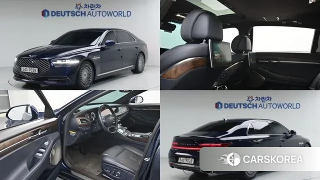 Genesis G90 2019 Синий из Кореи