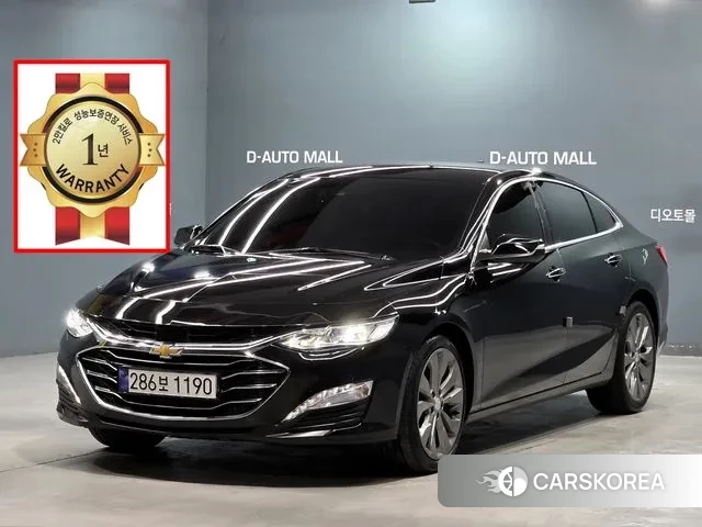 Chevrolet (GM Daewoo) The New Malibu 2020 Черный из Кореи