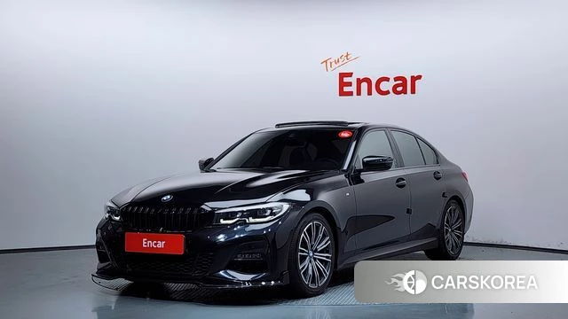 BMW 3 Series (G20) 2021 Черный из Кореи