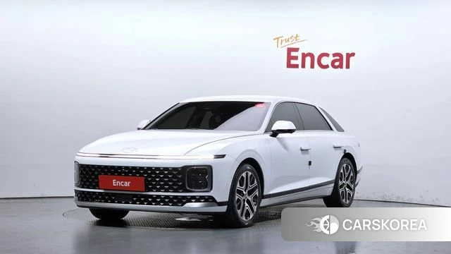 Hyundai Grandeur Hybrid (GN7) 2023 Белый из Кореи