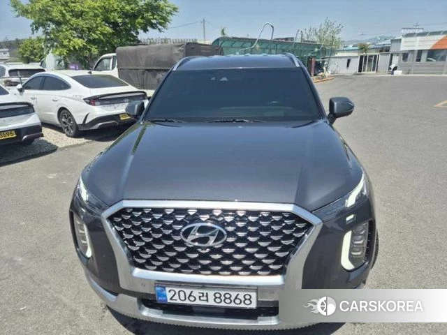 Hyundai Palisade 2021 Серый из Кореи