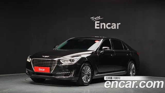 Genesis EQ900 2018 Черный из Кореи