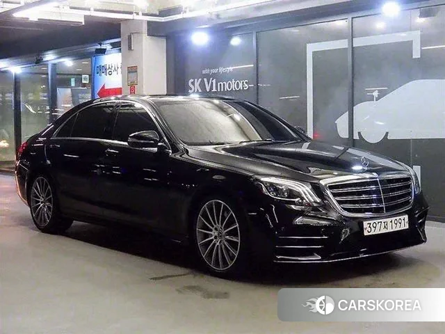 Mercedes-Benz S-Class W222 2020 Черный из Кореи