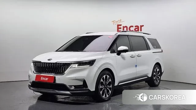 Kia Carnival 4th generation 2021 Белый из Кореи