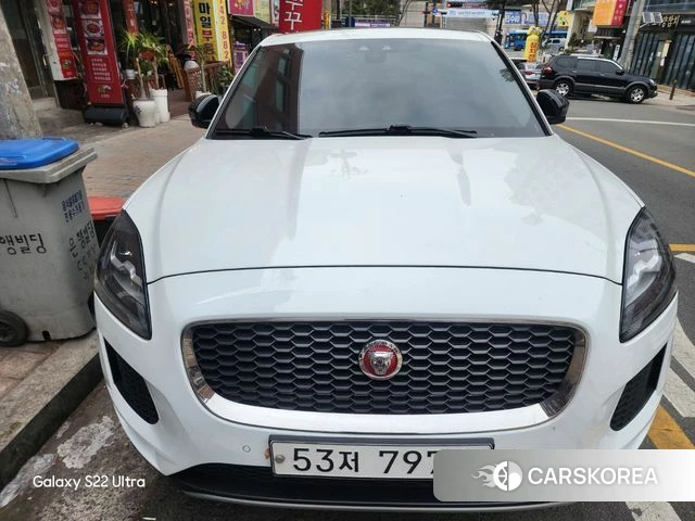 Jaguar E-PACE 2018 Белый из Кореи