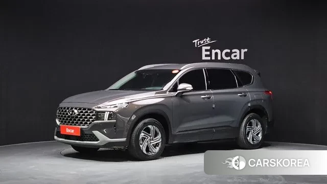 Hyundai The New Santa Fe 2022 Серый из Кореи
