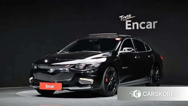 Chevrolet (GM Daewoo) All New Malibu 2018 Черный из Кореи