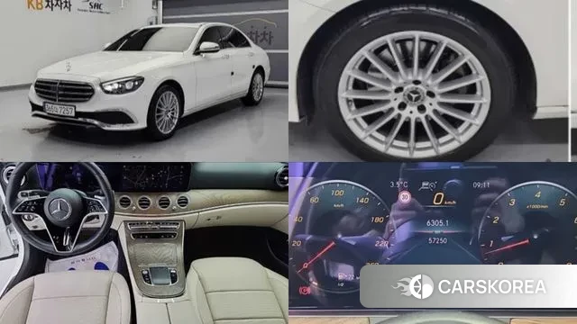 Mercedes-Benz E-Class W213 2021 Белый из Кореи