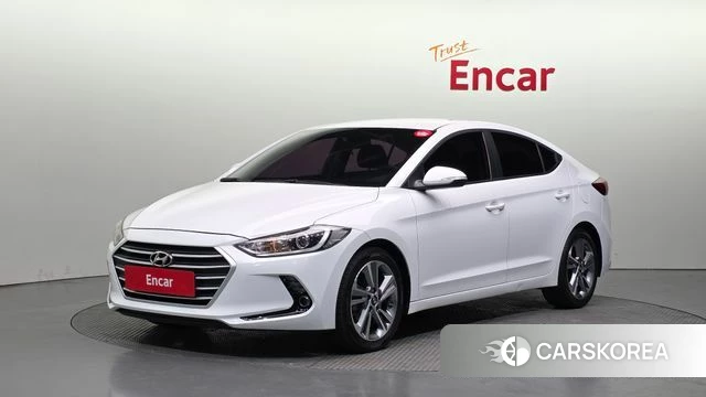 Hyundai Avante AD 2018 Белый из Кореи