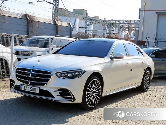 Mercedes-Benz S-Class W223 2021 Белый из Кореи