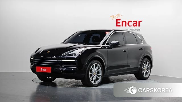 Porsche Cayenne (PO536) 2019 Черный из Кореи