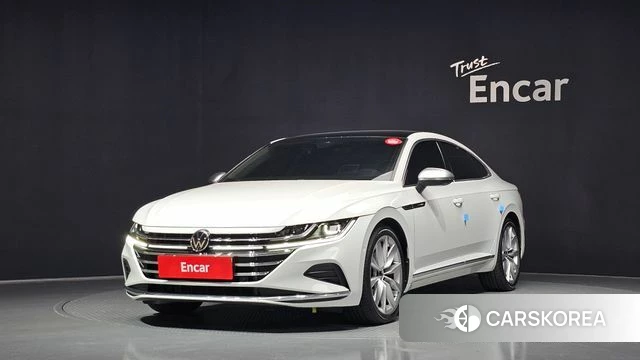 Volkswagen Arteon 2022 Белый из Кореи