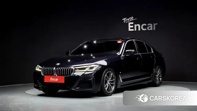 BMW 5 Series (G30) 2022 Черный из Кореи