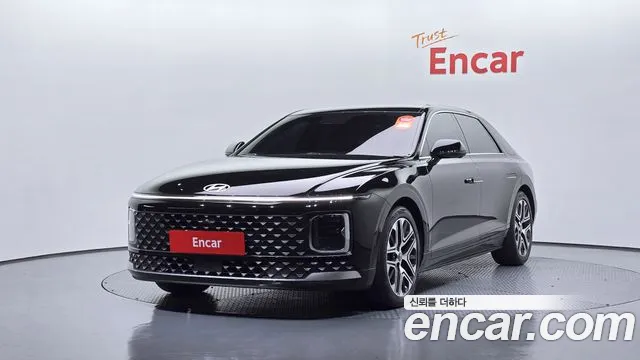 Hyundai Grandeur Hybrid (GN7) 2023 Черный из Кореи