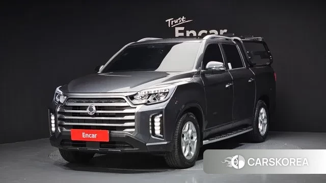 Ssangyong The New Rexton Sport 2023 Серый из Кореи