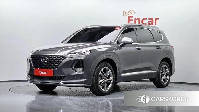 Hyundai Santa Fe TM 2018 Серый из Кореи